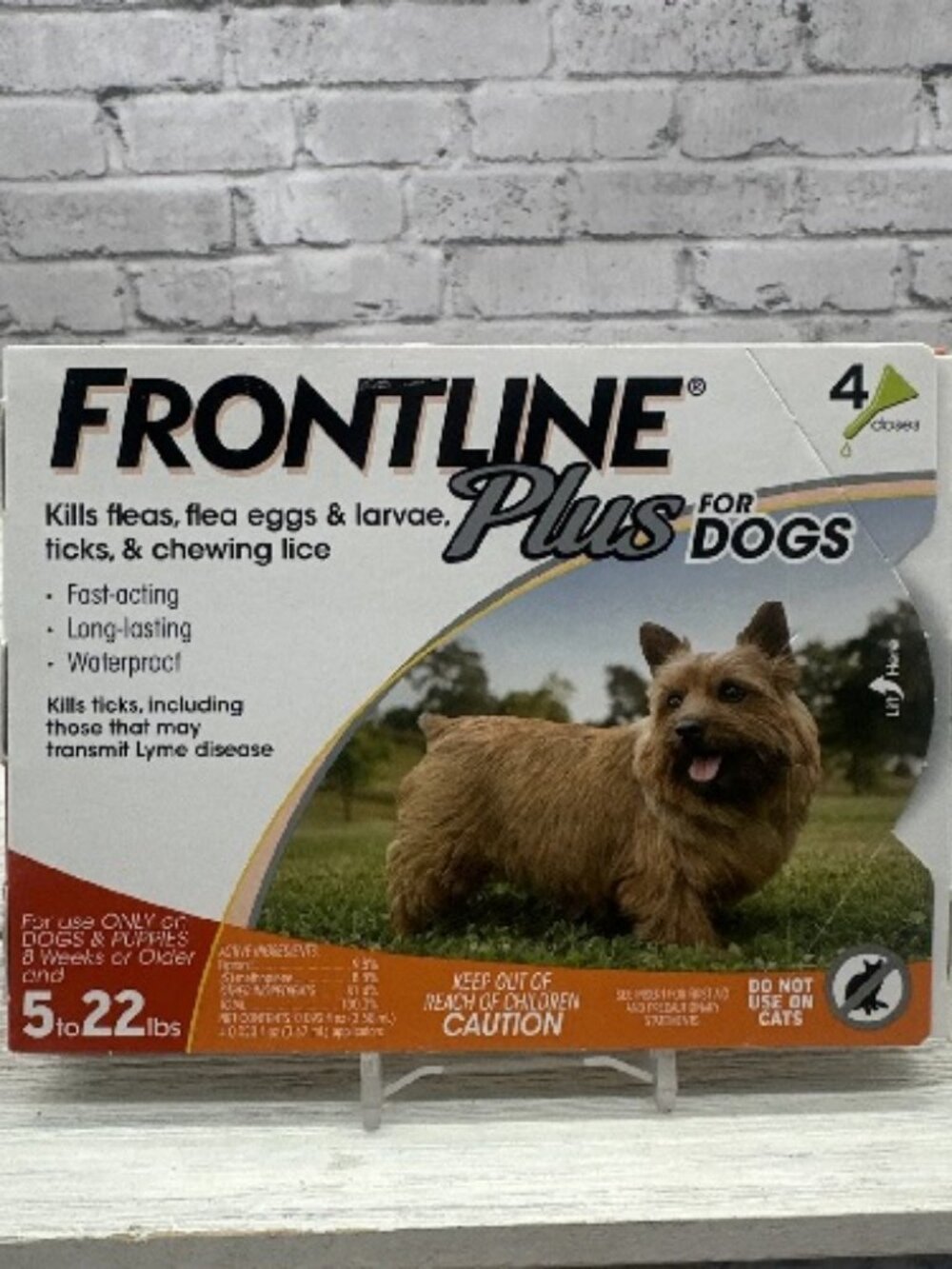 FRONTLINE Plus for 5 to 22 Pounds Dogs - 6 Doses